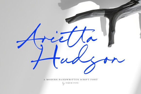 Arietta Hudson Font: Elevating Small Business Branding