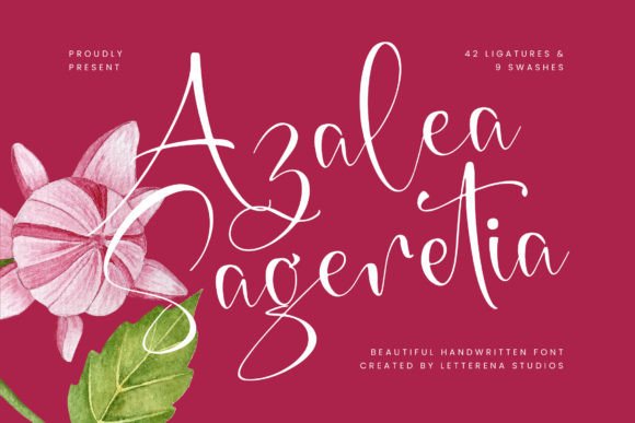 Azalea Sageretia Font: Elevating Digital Brand Visuals