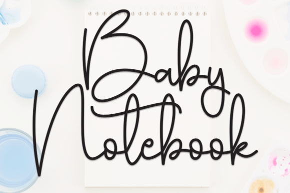 Baby Notebook Font: A Review for Editorial Design