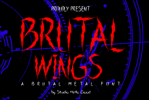 Brutal Wings Font: A Designer’s Review for Metal Campaigns