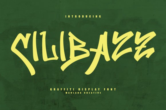 Cilibazz Font: Bold Graffiti Style for Campaign Visuals
