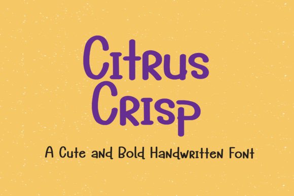 Citrus Crisp Font: A Web Designer’s Layout Test