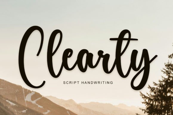 Clearty Font: Testing a Delicate Script for Branding