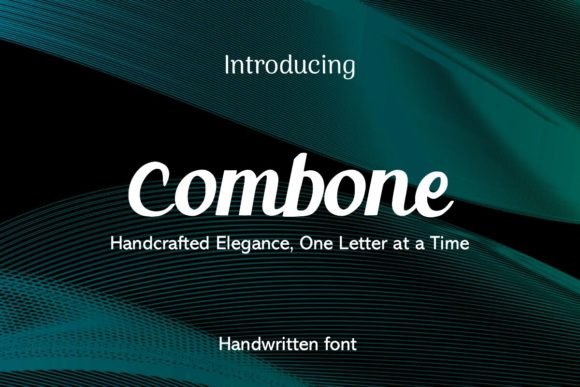 Combone Font Review: Handwritten Elegance for Editorial Design