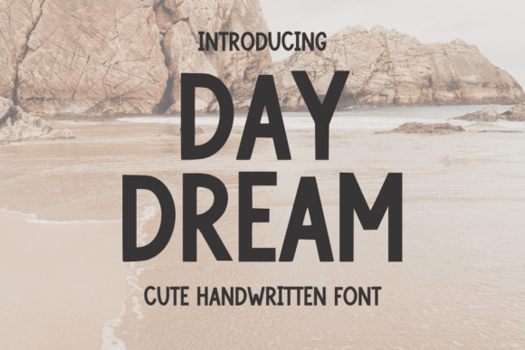 Day Dream Font: Sweet Handwritten Style for Crafters