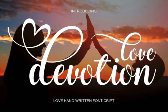 Devotion Love Font: Elegant Branding for Small Business