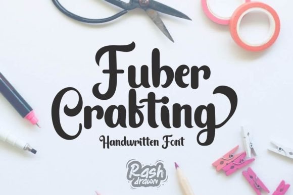 Fuber Crafting Font: Elevating Small Business Branding