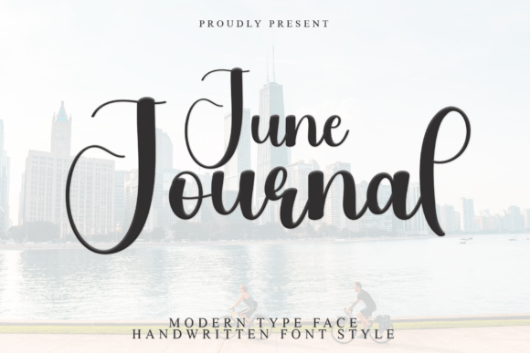 June Journal Font: Fresh Handwritten Style for Makers