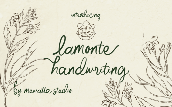 Lamonte Handwriting Font for Engaging Digital Campaigns