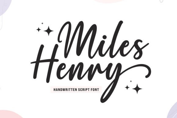 Miles Henry Font: Elevating Web Design with Modern Script