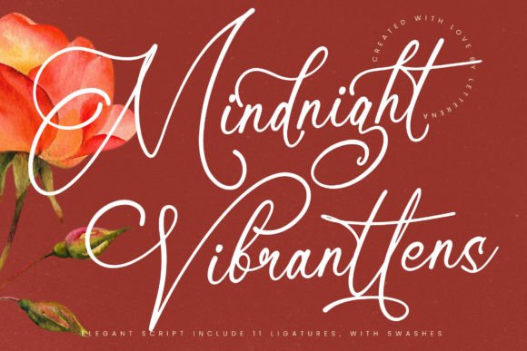 Mindnight Vibranttens Font Review for Elegant Branding