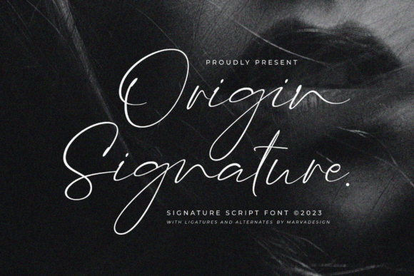 Origin Signature Font: Elevating Handmade Labels