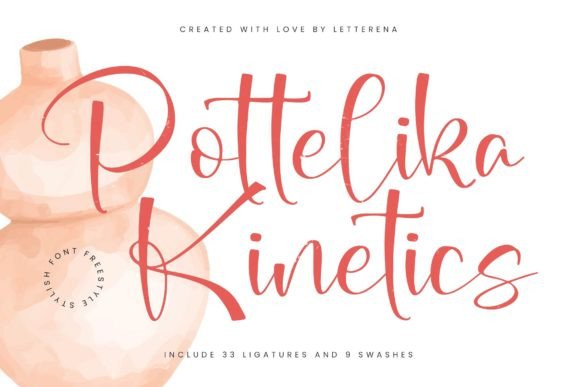 Pottelika Kinetics Font for Elegant Editorial Design