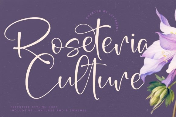 Roseteria Culture Font: A Web Designer’s Layout Review