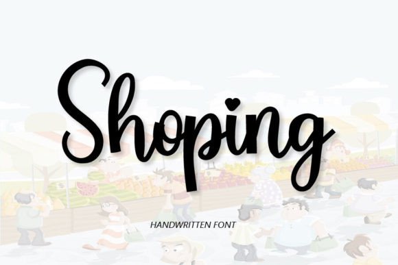 Shoping Font: Adding Handwritten Warmth to Web Design