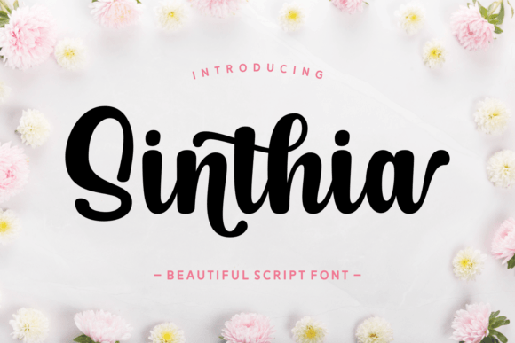 Sinthia Font: Authentic Script for Editorial Design