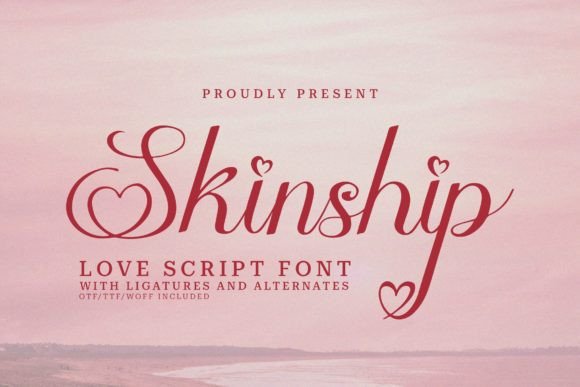Skinship Font: Elevating Handmade Products & Crafts