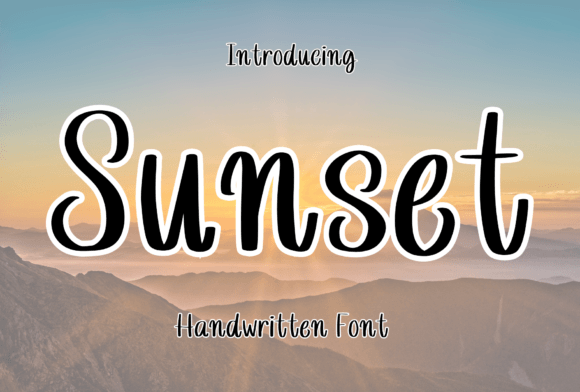Sunset Handwritten Font: A Designer’s Branding Test