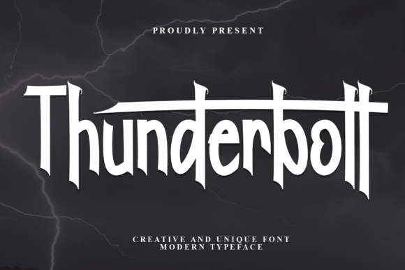Thunderbolt Font: Elevating Editorial Design