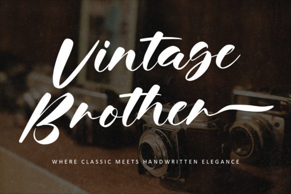 Vintage Brother Font: Adding Authentic Charm to Brand Identity